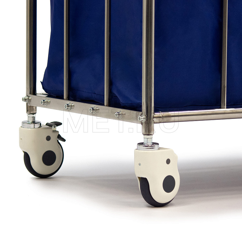 MET BLQ 002 Тележка медицинская для белья  от производителя